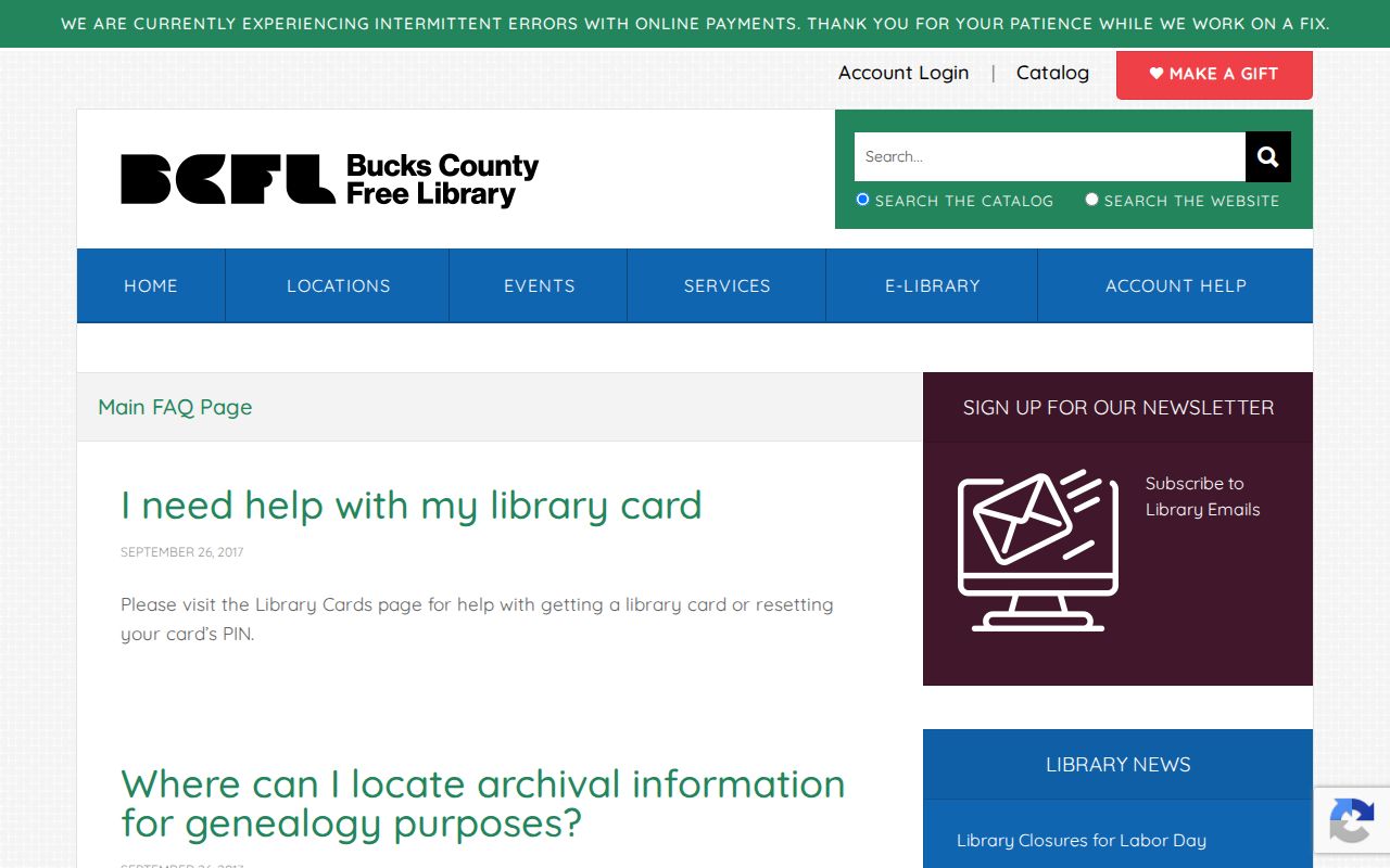 Buckingham Township city directory library genealogy access
