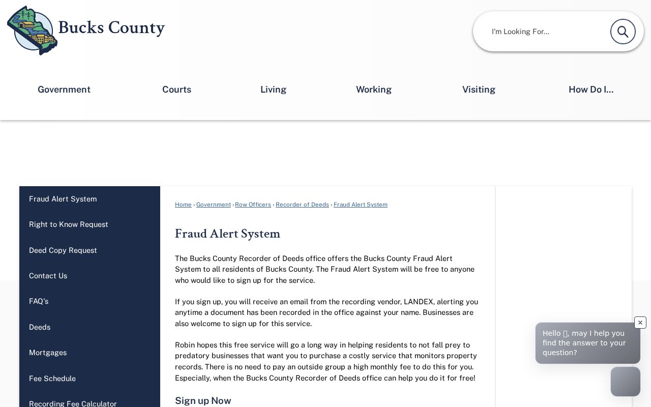 Buckingham Township residents directory Bucks County property fraud alert